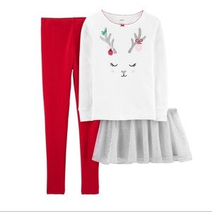 🆕NWT Carter’s 3 piece pajamas